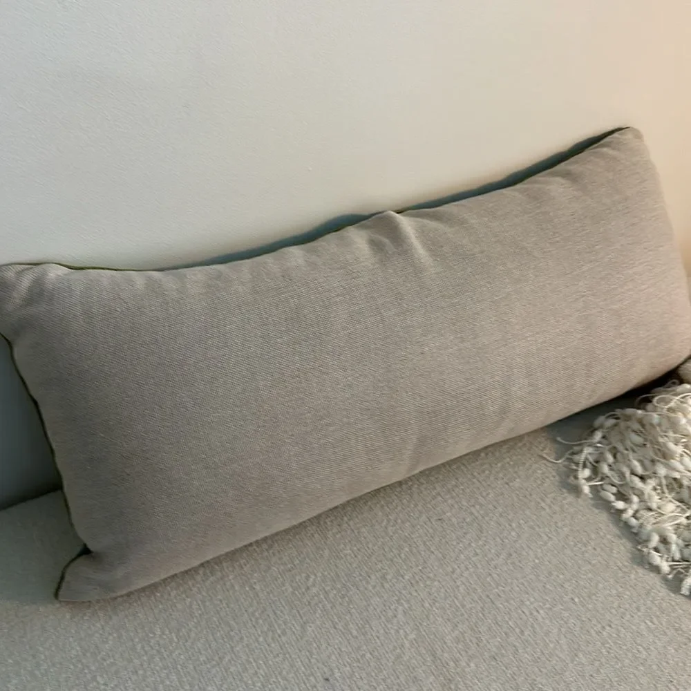 Frontgate Lumbar Accent Throw Pillow Decor